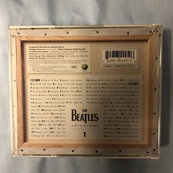 The Beatles Anthology 1 (Two-Disc CD Set, 1995) - Picture 2 of 2